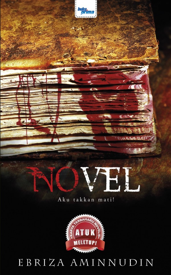 Novel book cover