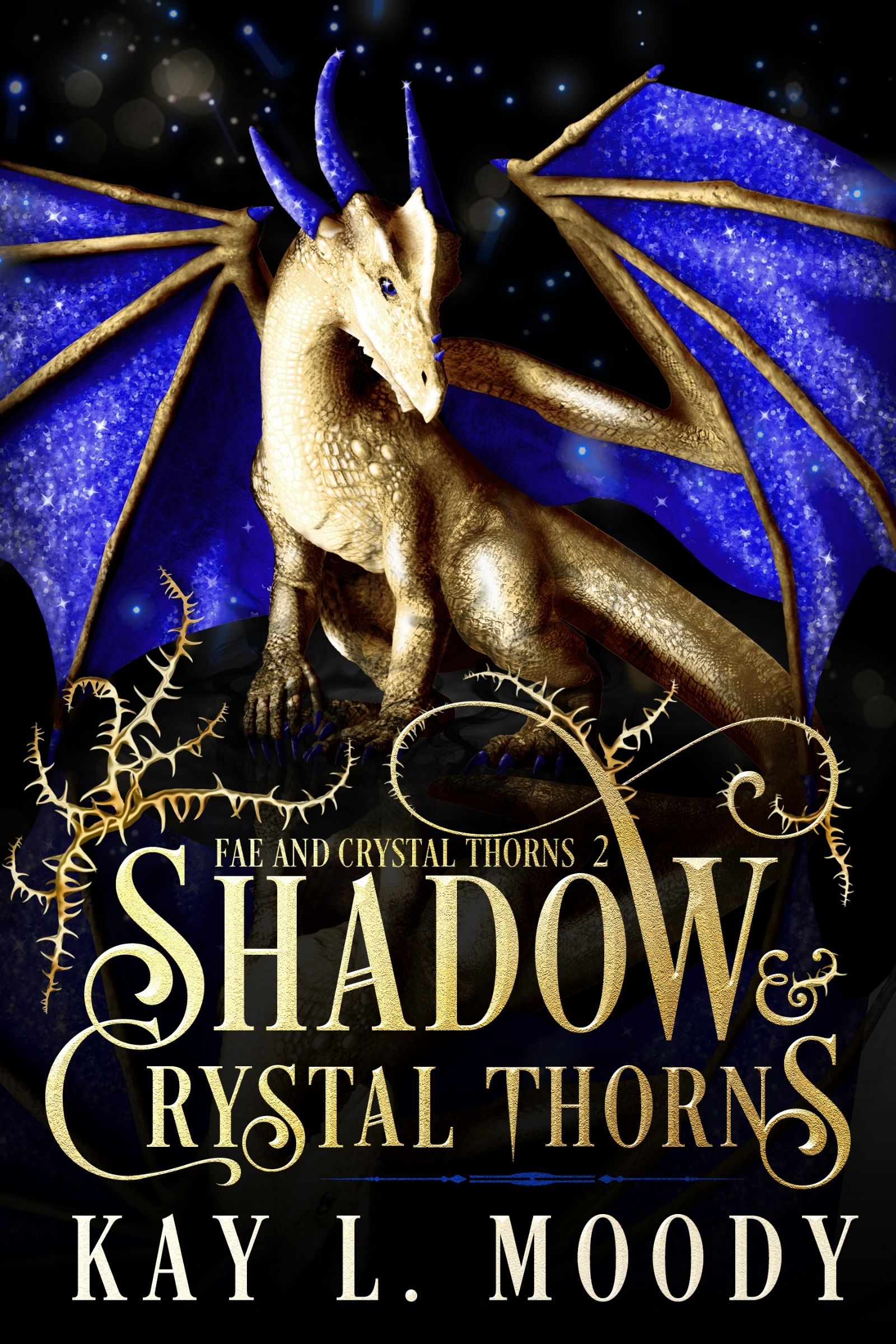 Fae and Crystal Thorns book cover 2