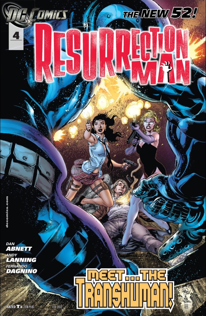 Resurrection Man (2011) (Single Issues) book cover 2