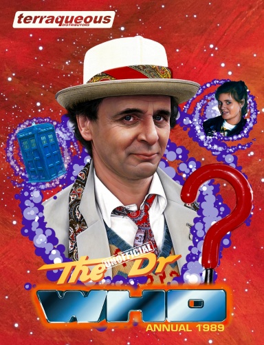 The Unofficial Dr Who Annual 1989 book cover
