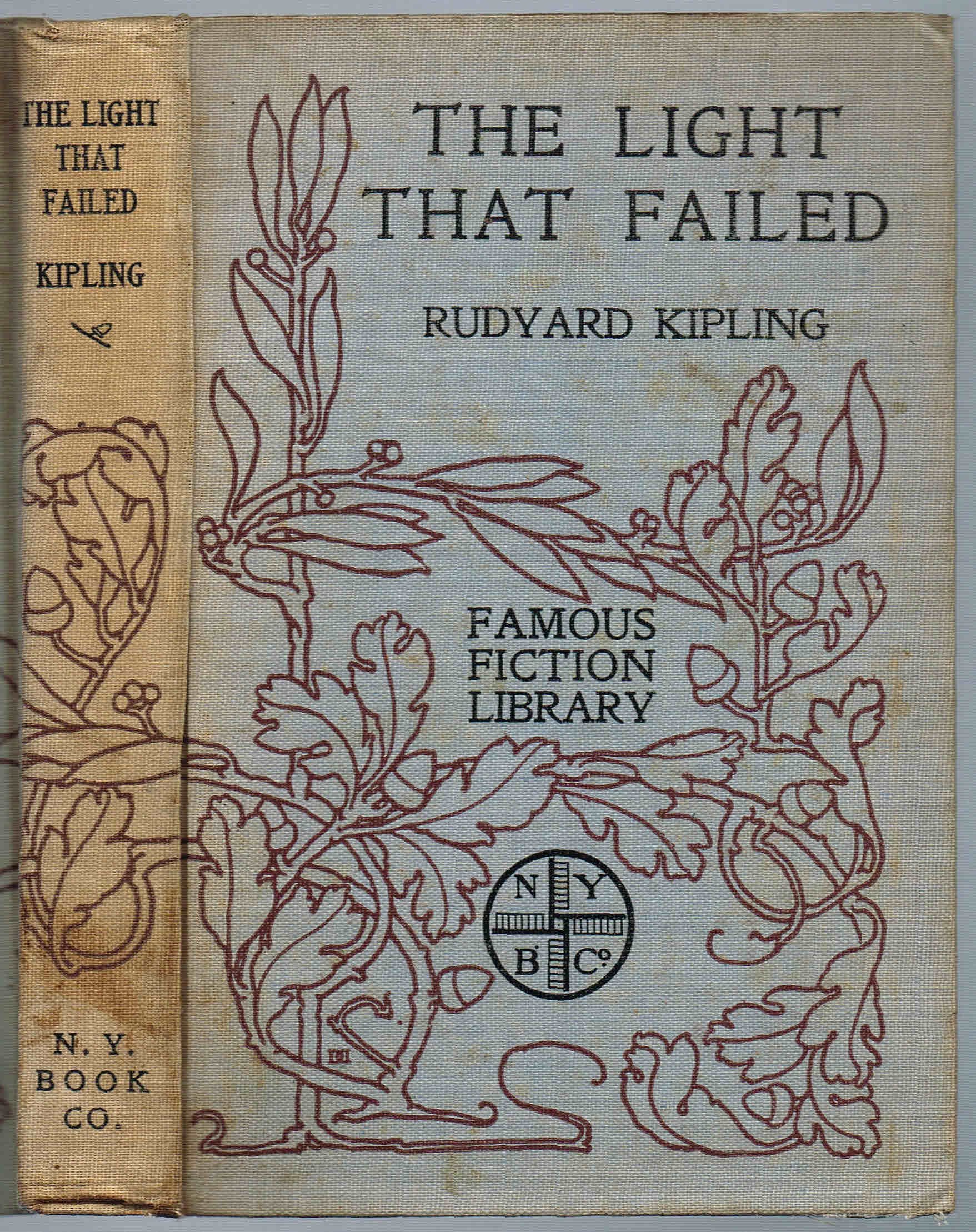 The Light That Failed, Soldiers Three book cover