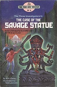 The Case of the Savage Statue book cover