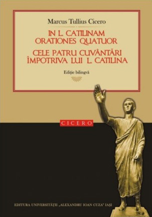 In L. Catilinam orationes quatuor/ Cele patru cuvântări împotriva lui L. Catilina book cover