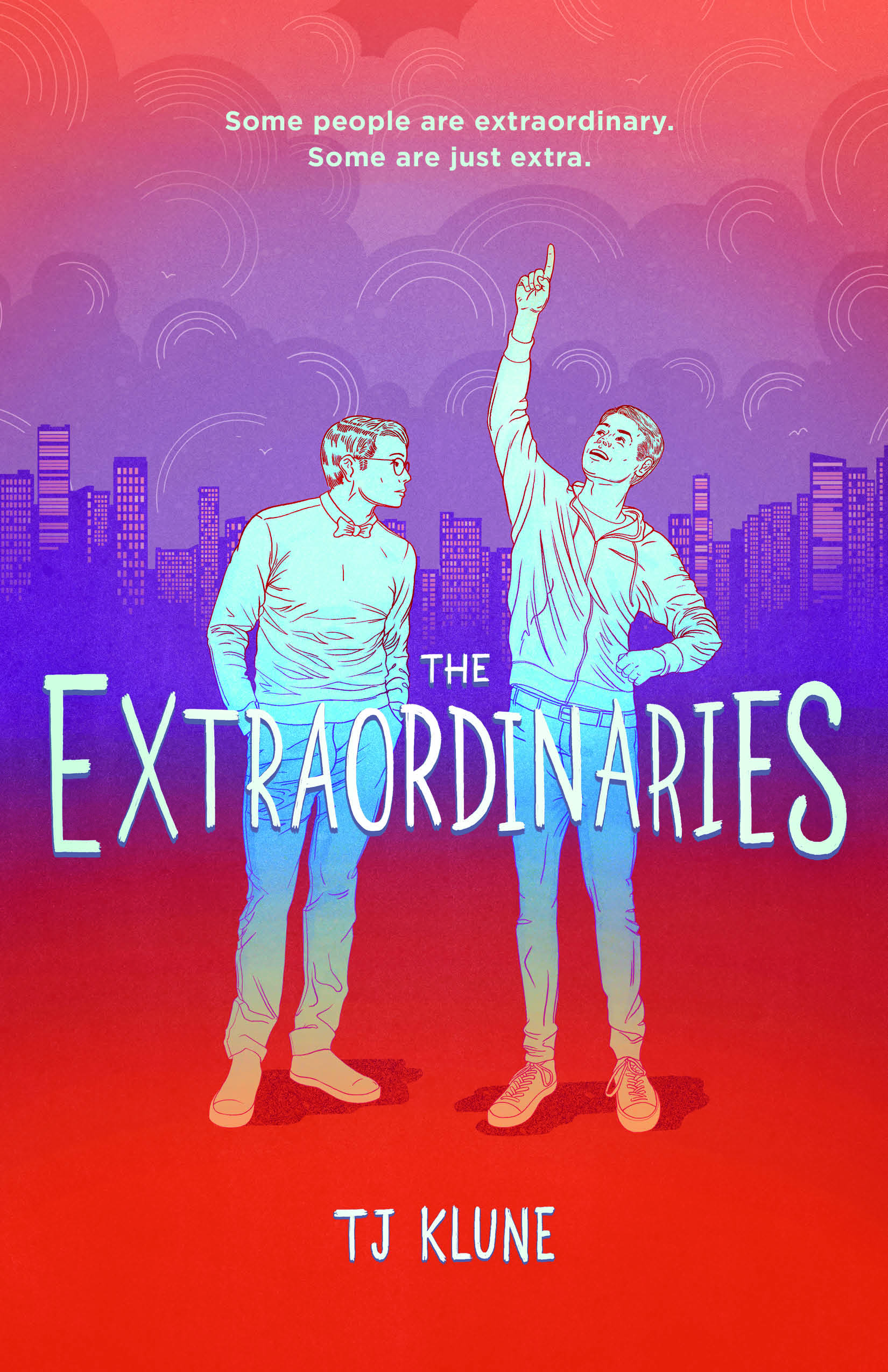 The Extraordinaries book cover 1