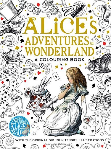 The MacMillan Alice Colouring Book book cover