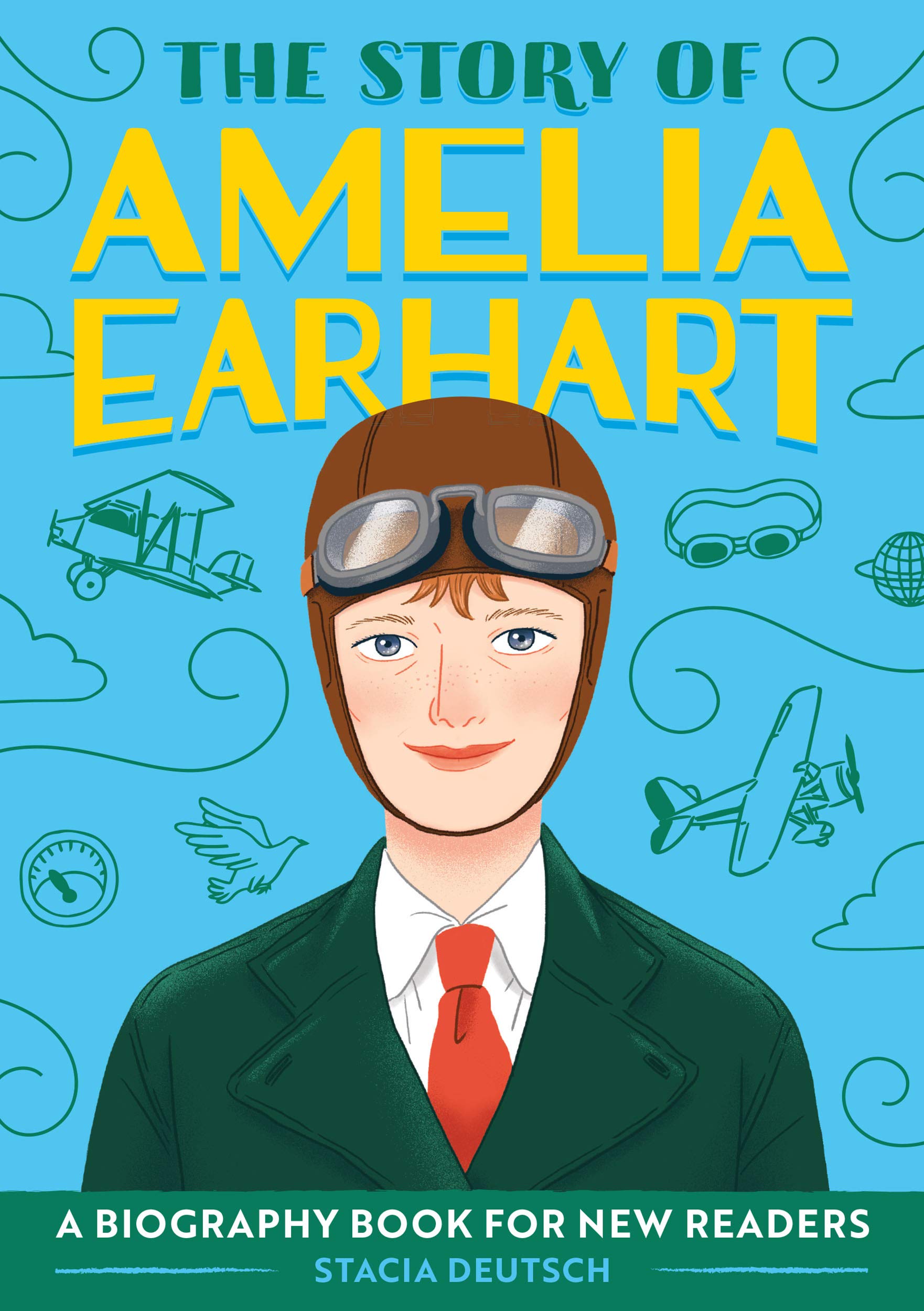 The Story of Amelia Earhart book cover