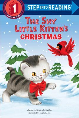 The Shy Little Kitten's Christmas book cover