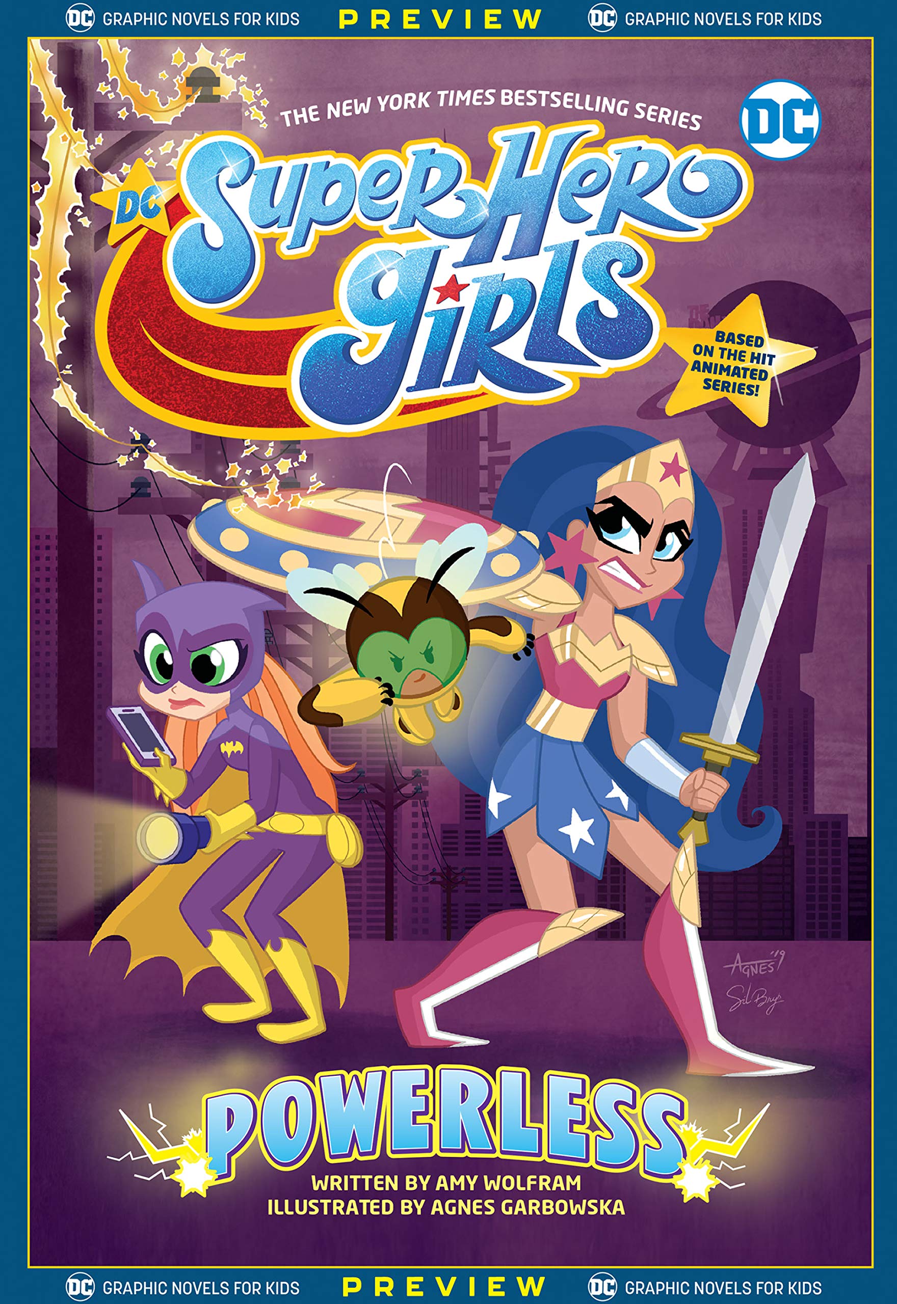 DC Graphic Novels for Kids Sneak Peeks book cover