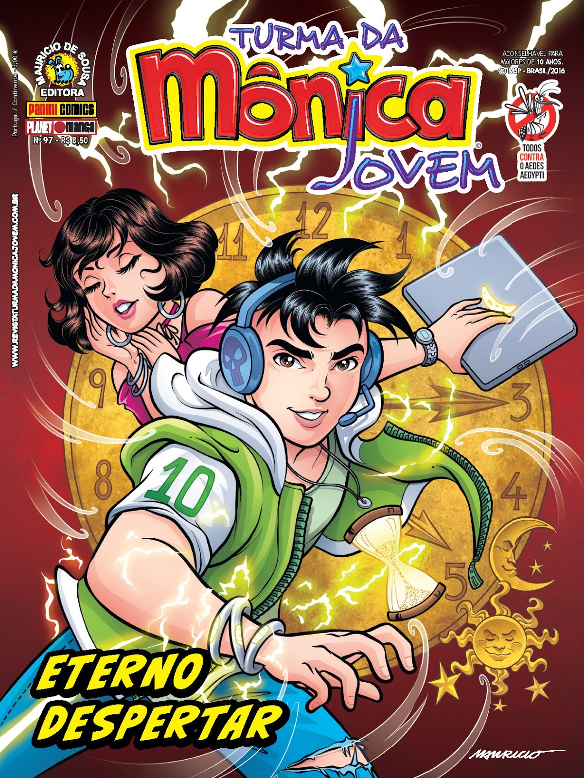 Turma da Mônica Jovem (Primeira Série) #97 - Eterno despertar book cover