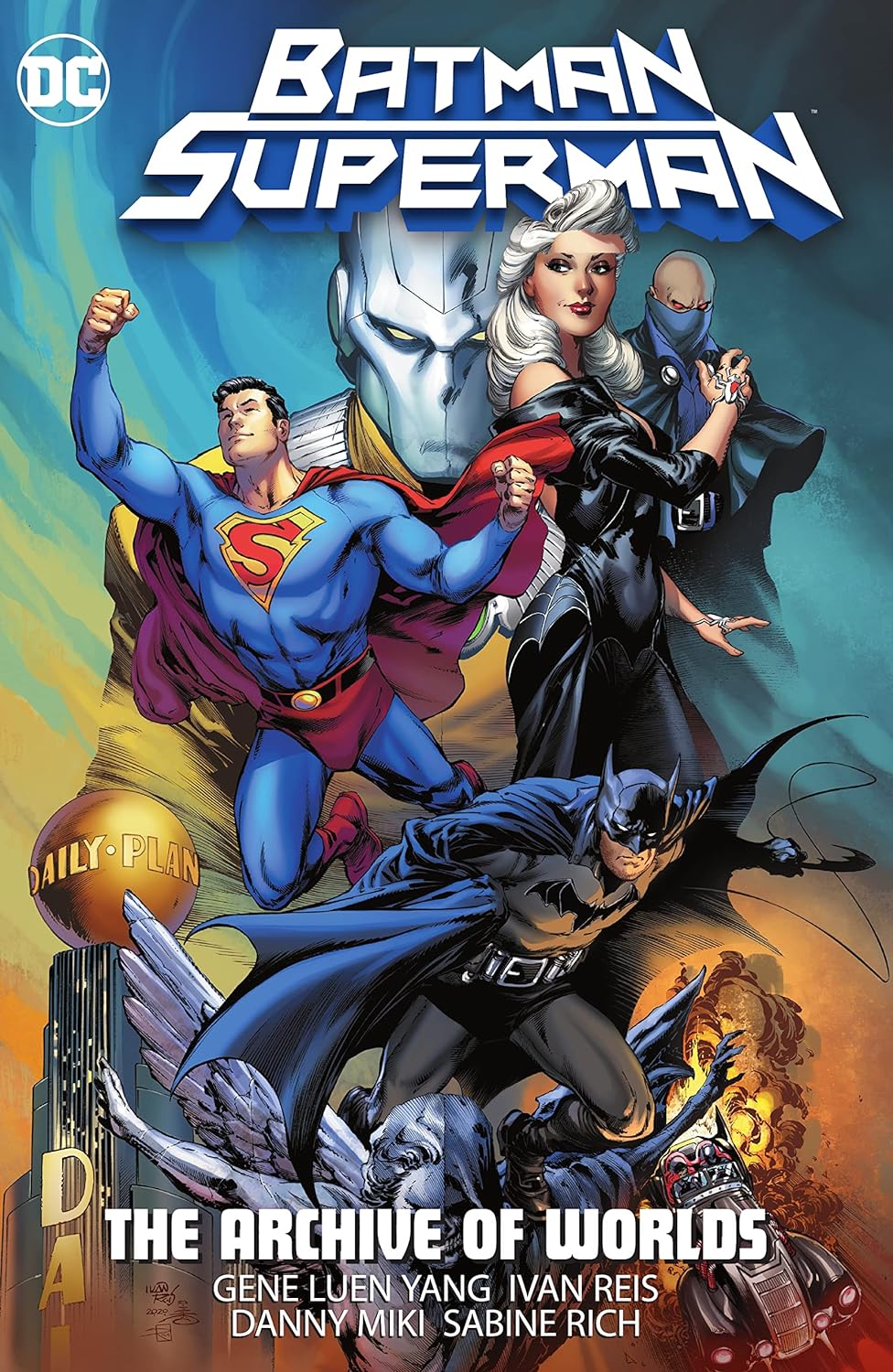 Batman/Superman (2019) book cover 3