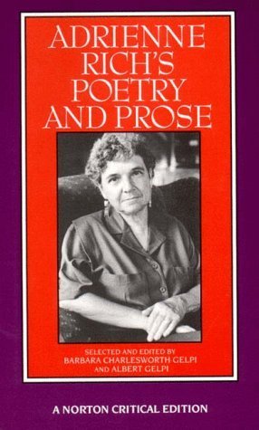 Adrienne Rich's Poetry and Prose book cover