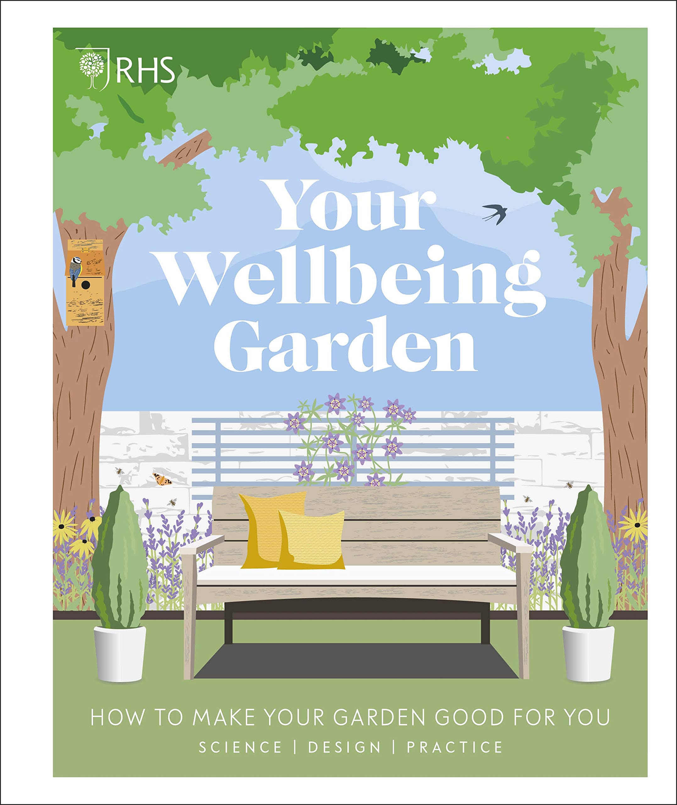 RHS Your Wellbeing Garden book cover