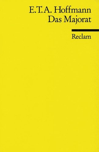 Das Majorat book cover