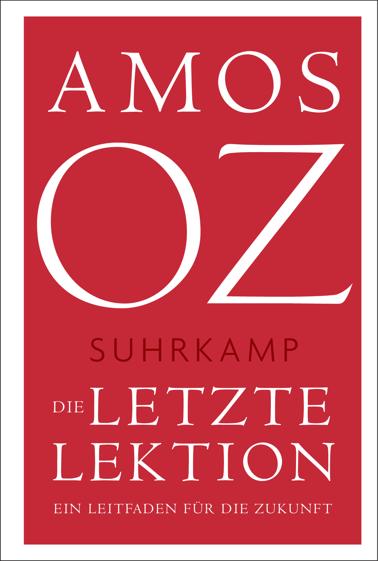 Die letzte Lektion book cover