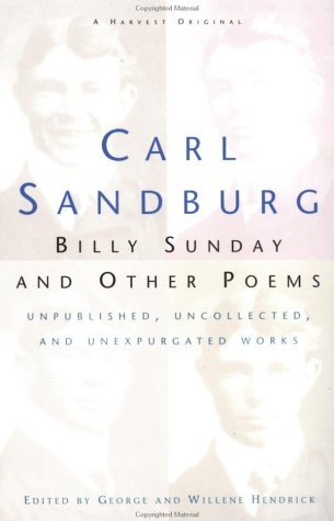 Billy Sunday And Other Poems book cover