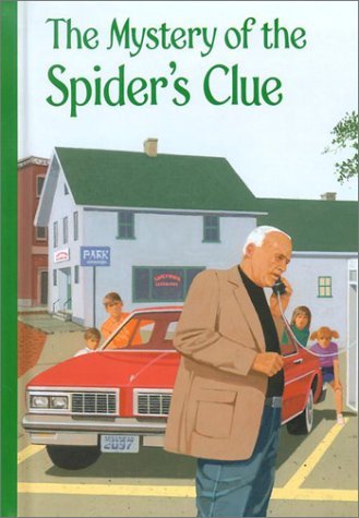 The Mystery of the Spider's Clue book cover
