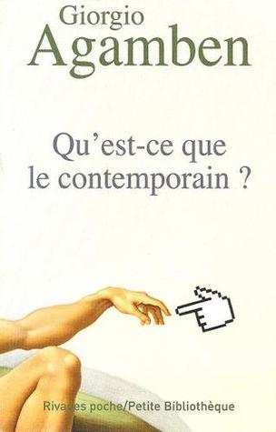 Què vol dir ser contemporani? book cover