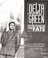 Delta Green book cover