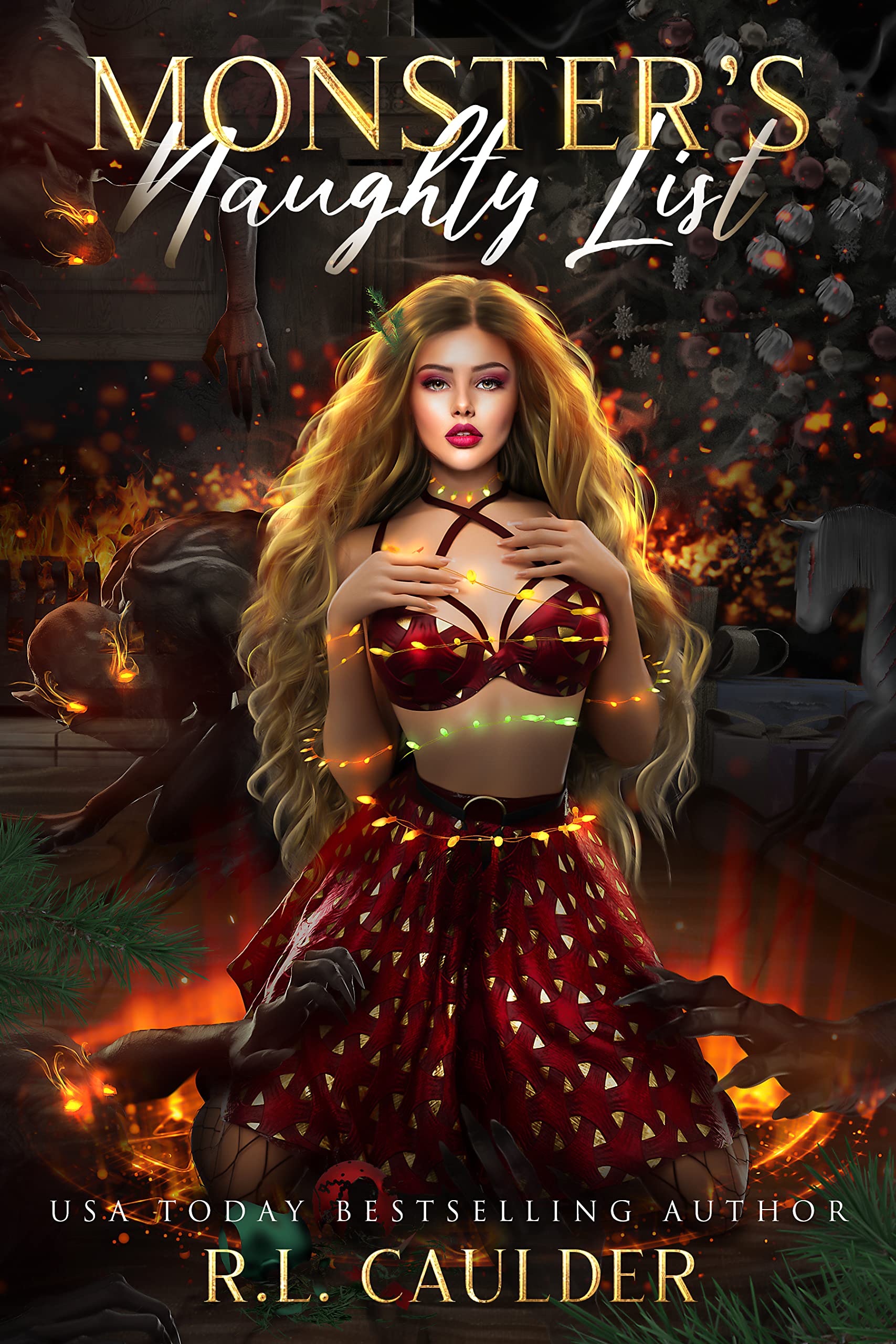 Monster's Naughty List book cover