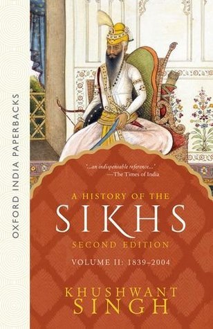 A History of the Sikhs book cover