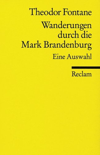 Wanderungen durch die Mark Brandenburg. Eine Auswahl book cover