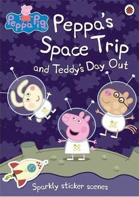 Peppa's Space Trip and Teddy's Day Out book cover