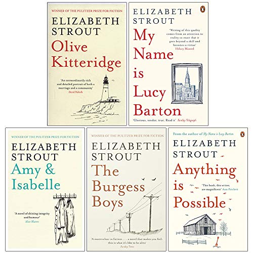 Olive Kitteridge / My Name Is Lucy Barton / Amy & Isabelle / The Burgess Boys / Anything is Possible book cover