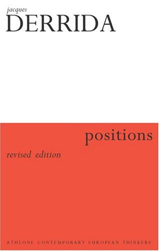 Positions book cover