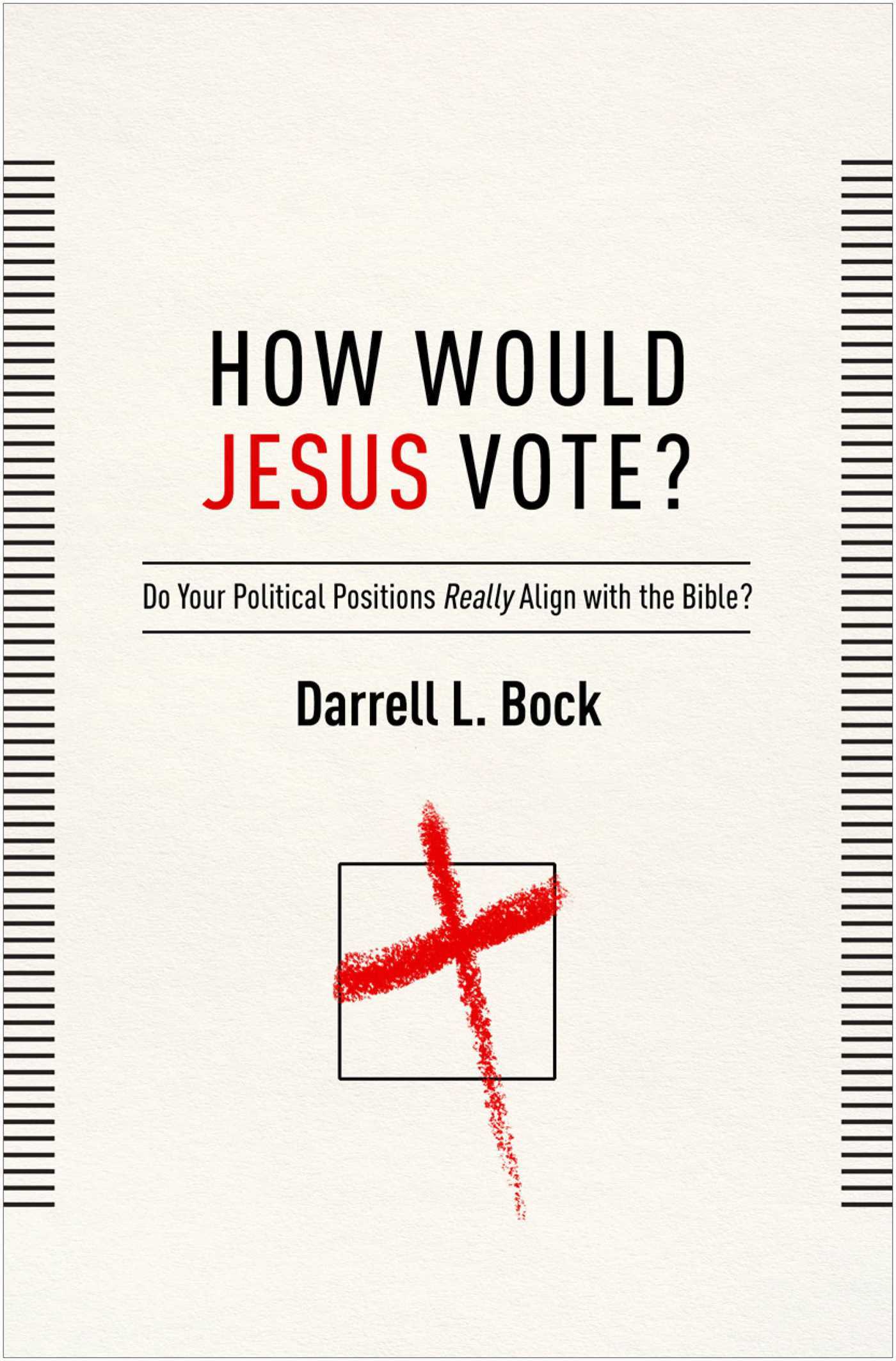 How Would Jesus Vote? book cover