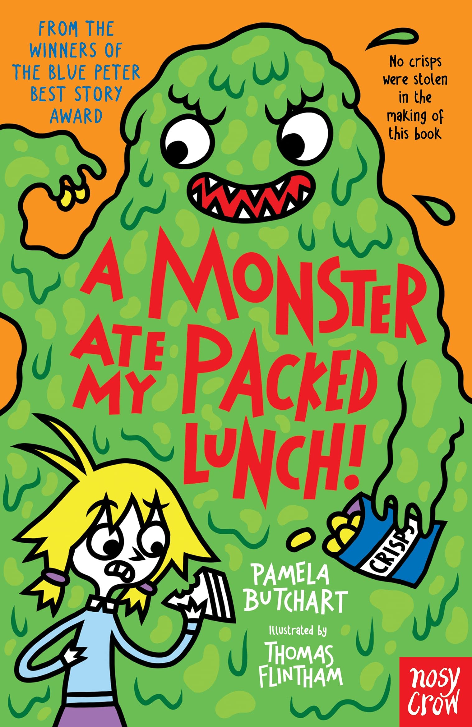 A Monster Ate My Packed Lunch! book cover