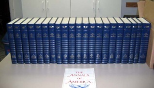 Annals of America, 22 Vols book cover