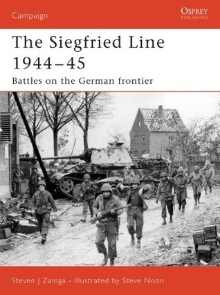 Siegfried Line 1944-45 book cover
