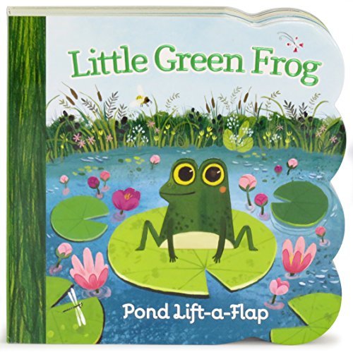 Little Green Frog Chunky Lift-a-Flap Board Book book cover