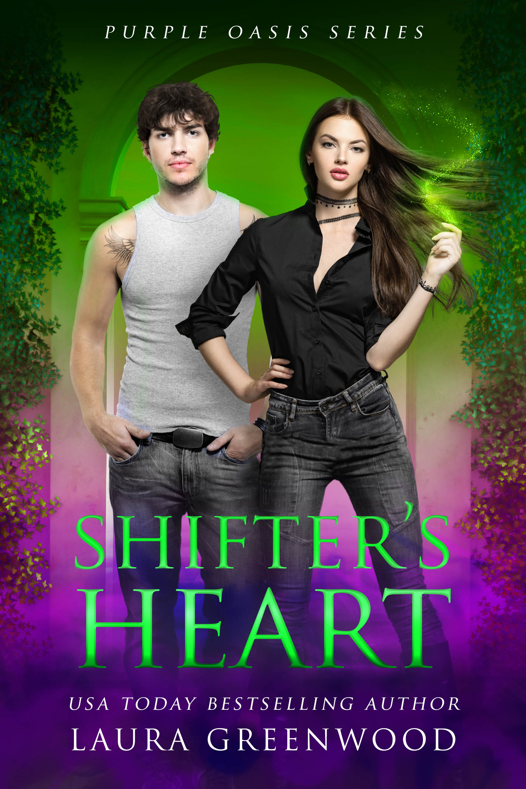 Purple Oasis book cover 2