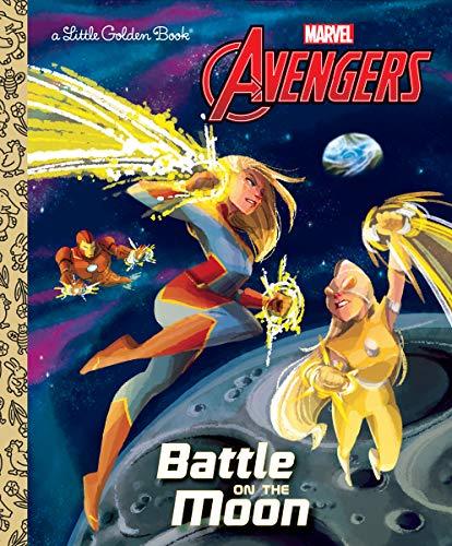 Battle on the Moon (Marvel Avengers) book cover