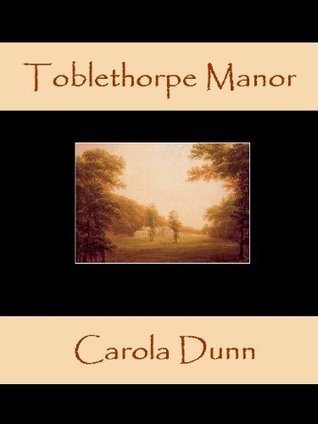 Toblethorpe Manor book cover