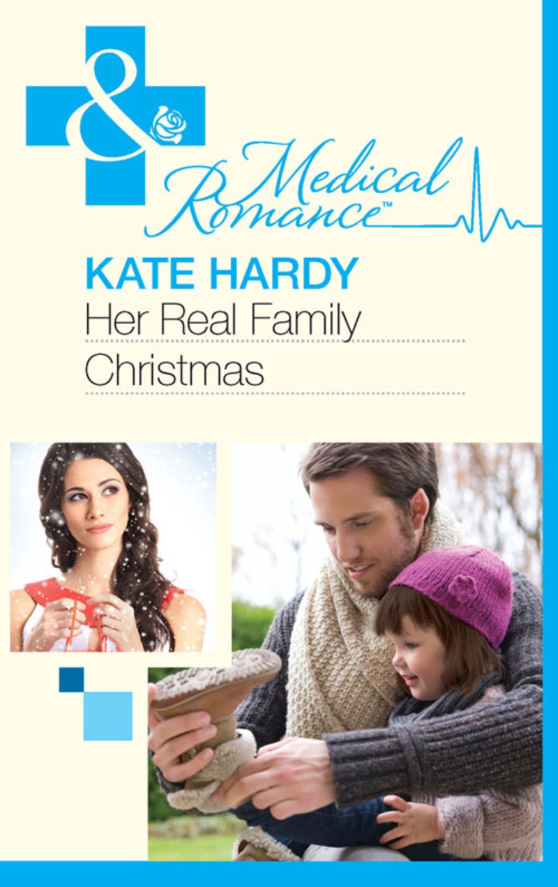 Her Real Family Christmas book cover