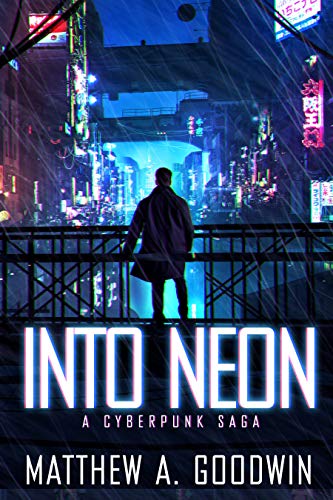 A Cyberpunk Saga book cover 1