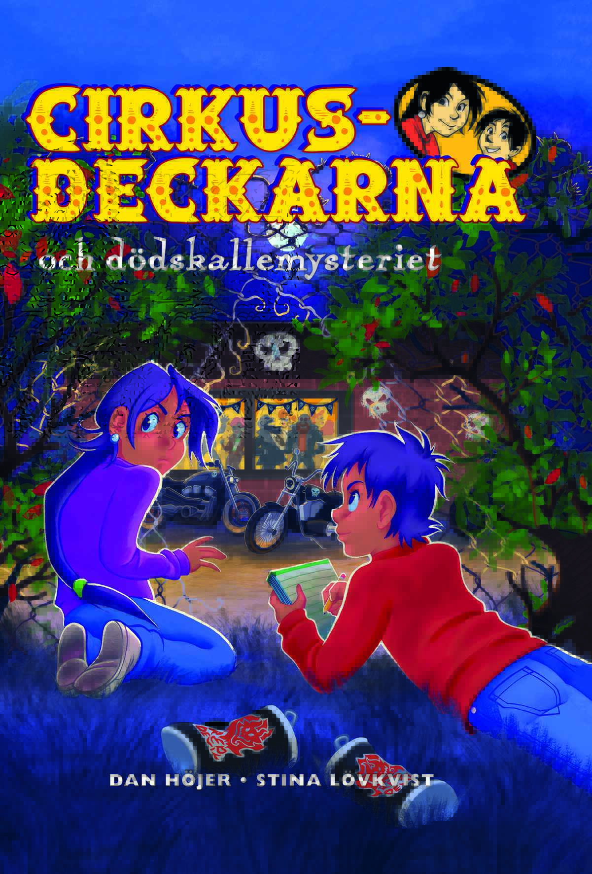 Cirkusdeckarna och dödskallemysteriet book cover