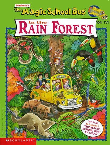 The Magic School Bus in the Rain Forest book cover