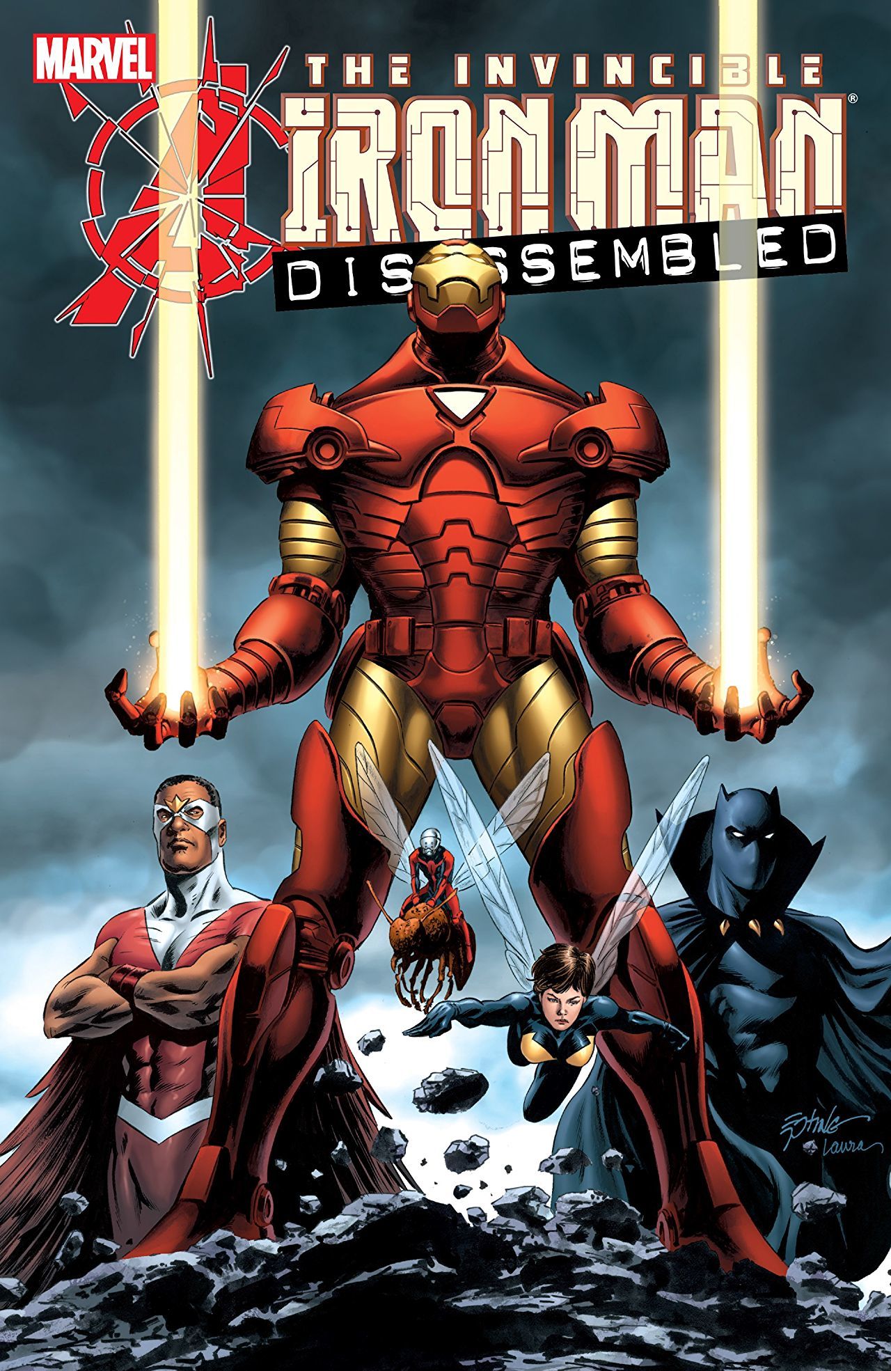 Avengers: Disassembled book cover 2
