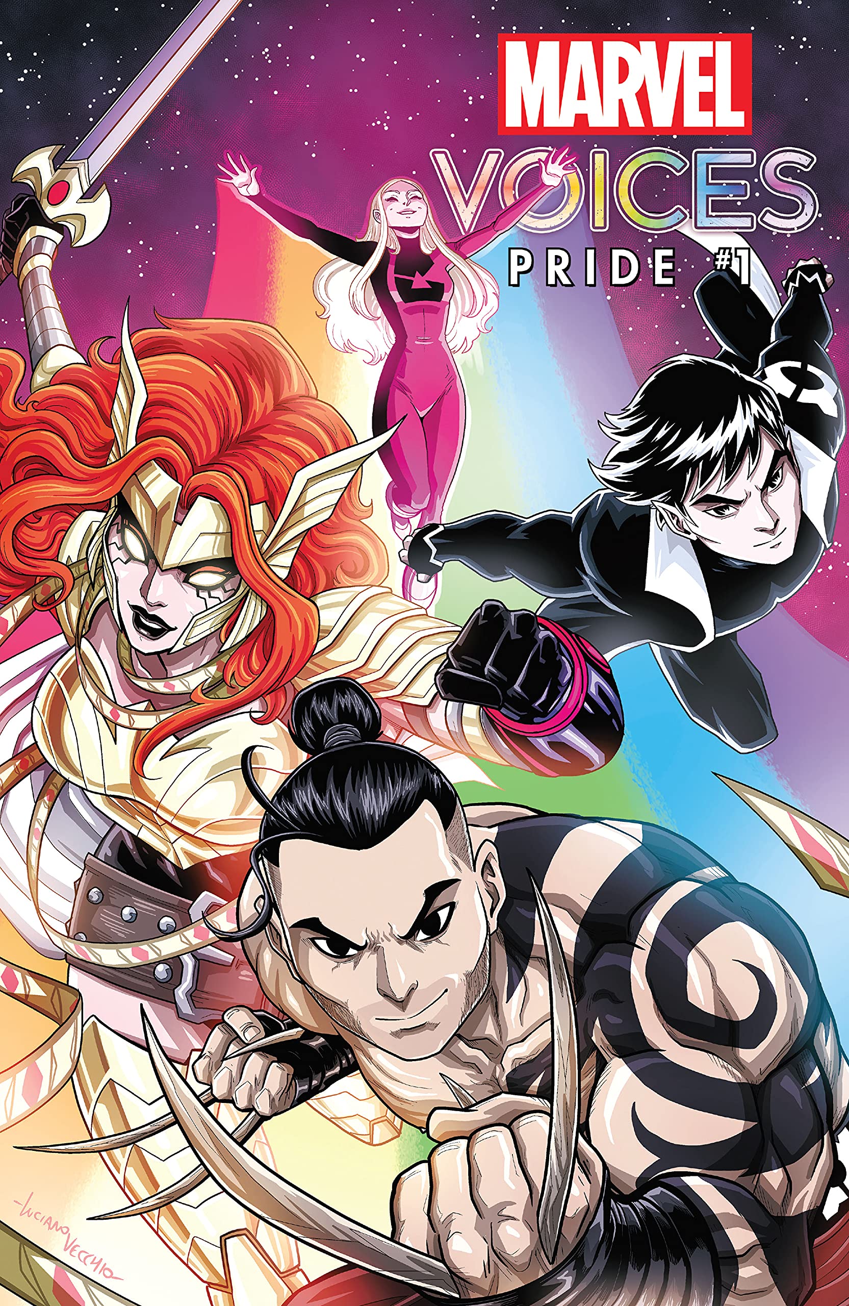 Marvel's Voices book cover 3