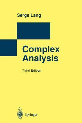 Complex Analysis book cover