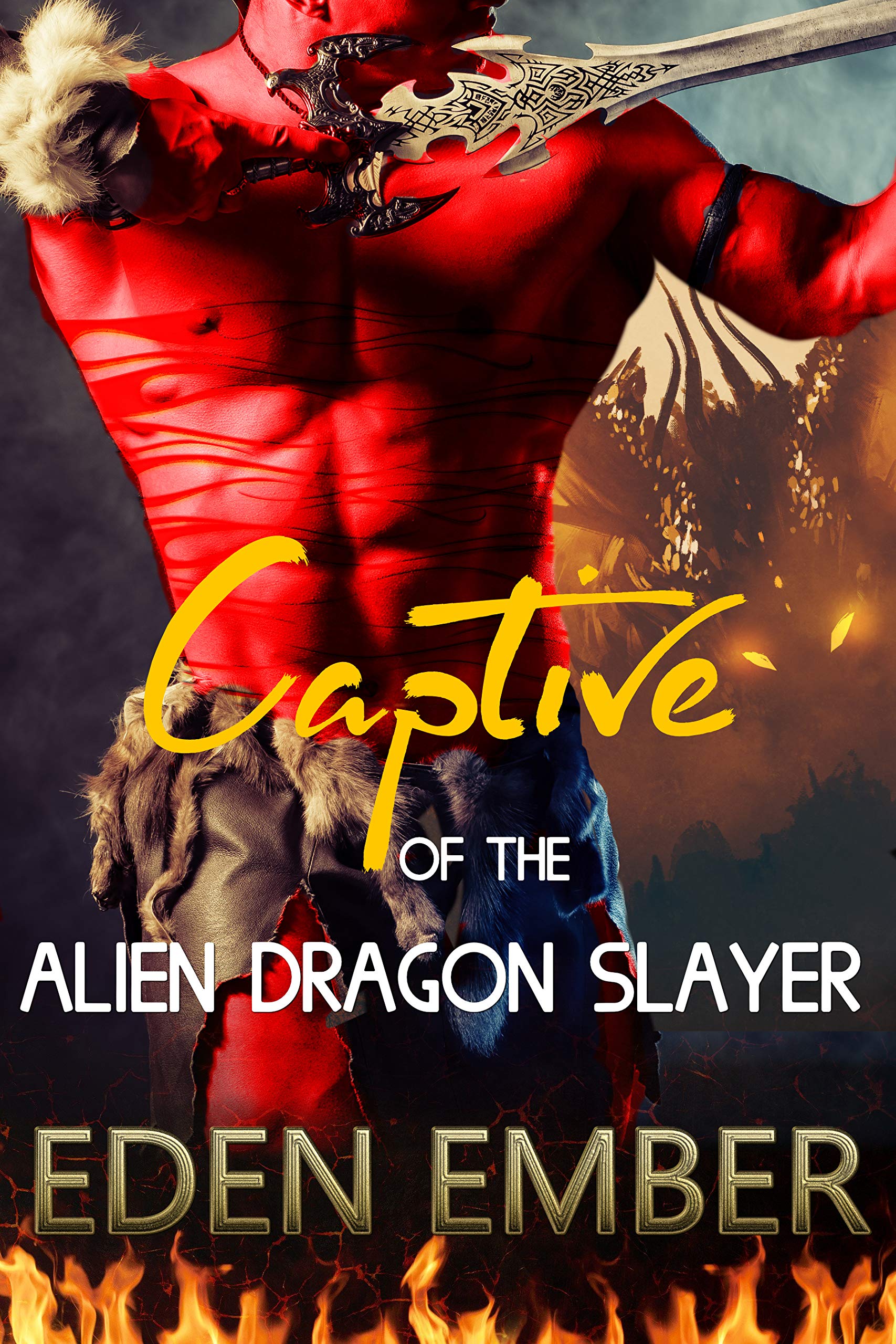 Captive of the Alien Dragon Slayer book cover