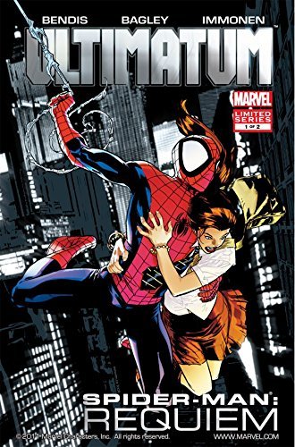 Ultimatum: Spider-Man Requiem book cover 1