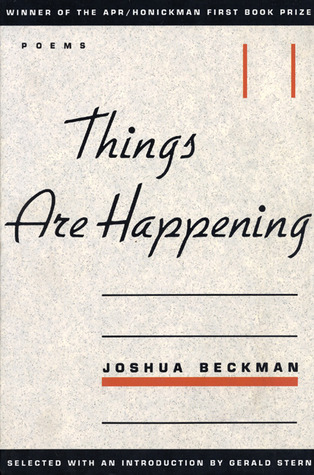 Things Are Happening book cover