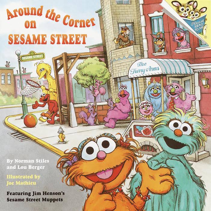 Around the Corner on Sesame Street book cover