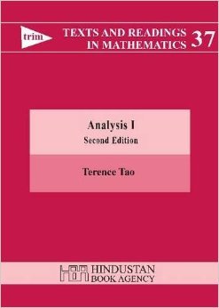 Analysis I book cover