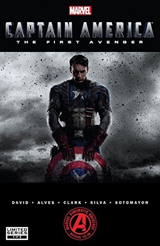 Marvel's Captain America: The First Avenger Adaptation book cover 1