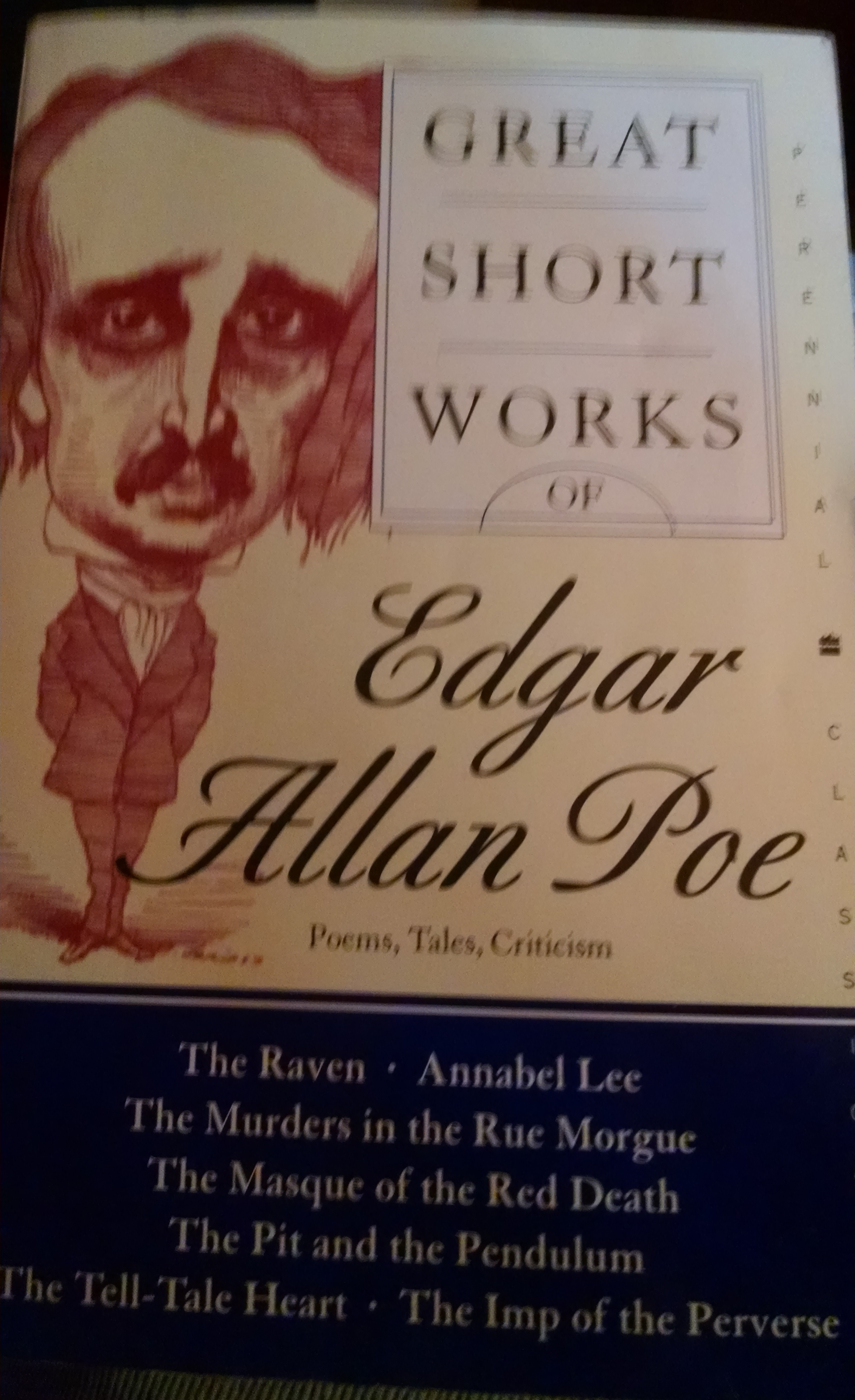 Great Short Works of Edgar Allan Poe Poems, Tales, Criticism book cover